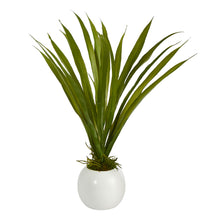 Load image into Gallery viewer, 15" Grass Artificial Plant in Decorative Planter