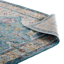 Load image into Gallery viewer, Success Anisah Distressed Floral Vintage Medallion 5x8 Area Rug by Modway