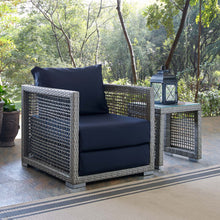 Load image into Gallery viewer, Aura Rattan Outdoor Patio Armchair by Modway