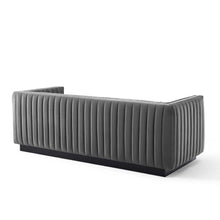 Load image into Gallery viewer, Conjure Channel Tufted Velvet Sofa by Modway