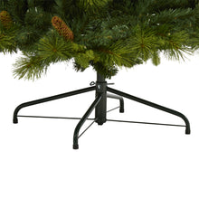 Load image into Gallery viewer, 7.5' North Carolina Mixed Pine Artificial Christmas Tree w/ 470 Warm White LED
