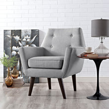 Load image into Gallery viewer, Posit Upholstered Fabric Armchair by Modway