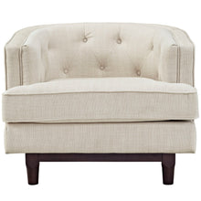 Load image into Gallery viewer, Coast Upholstered Fabric Armchair by Modway