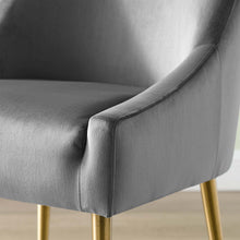 Load image into Gallery viewer, Discern Upholstered Performance Velvet Dining Chair by Modway