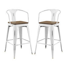 Load image into Gallery viewer, Promenade Bar Stool Set of 2 by Modway