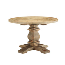 Load image into Gallery viewer, Column 47" Round Pine Wood Dining Table by Modway