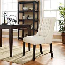 Load image into Gallery viewer, Baronet Button Tufted Fabric Dining Chair by Modway
