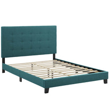 Load image into Gallery viewer, Melanie Tufted Button Upholstered Fabric Queen Platform Bed by Modway