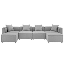 Load image into Gallery viewer, Saybrook 6-Piece Outdoor Patio Upholstered Sectional Sofa by Modway