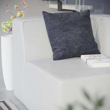 Load image into Gallery viewer, Mingle Vegan Leather Corner Chair by Modway