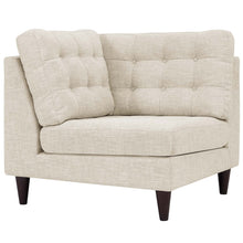 Load image into Gallery viewer, Empress Upholstered Fabric Corner Sofa by Modway