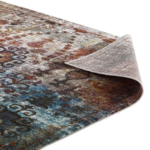 Load image into Gallery viewer, Success Tahira Transitional Distressed Vintage Floral Moroccan Trellis 4x6 Area Rug by Modway
