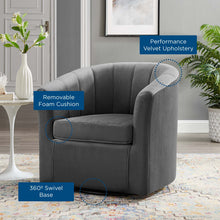 Load image into Gallery viewer, Prospect Performance Velvet Swivel Armchair by Modway