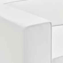 Load image into Gallery viewer, Mingle Vegan Leather Right-Arm Chair by Modway