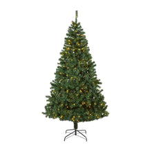 Load image into Gallery viewer, 8' Northern Tip Artificial Christmas Tree with 450 Clear LED Lights