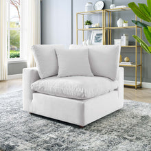 Load image into Gallery viewer, Commix Down Filled Overstuffed Performance Velvet Corner Chair by Modway