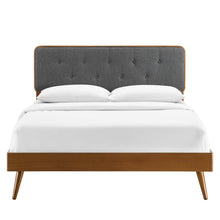Load image into Gallery viewer, Bridgette Wood Twin Platform Bed With Splayed Legs by Modway