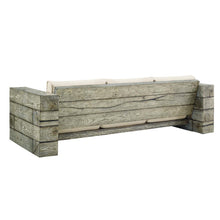 Load image into Gallery viewer, Manteo Rustic Coastal Outdoor Patio Sunbrella¨Sofa by Modway