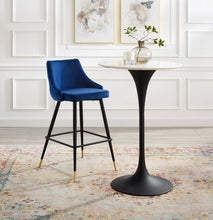 Load image into Gallery viewer, Adorn Performance Velvet Bar Stool by Modway