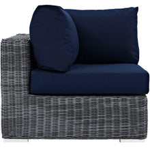 Load image into Gallery viewer, Summon Outdoor Patio Sunbrella¨ Corner by Modway