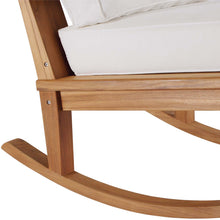Load image into Gallery viewer, Marina Outdoor Patio Teak Rocking Chair by Modway