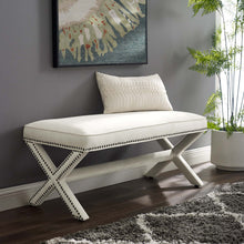 Load image into Gallery viewer, Rivet Performance Velvet Bench by Modway