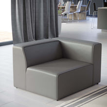 Load image into Gallery viewer, Mingle Vegan Leather Right-Arm Chair by Modway