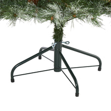 Load image into Gallery viewer, 5' Snowed French Alps Mountain Pine Artificial Christmas Tree