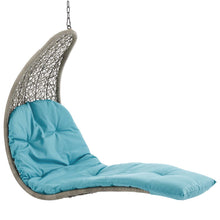 Load image into Gallery viewer, Landscape Hanging Chaise Lounge Outdoor Patio Swing Chair by Modway