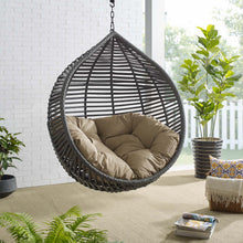 Load image into Gallery viewer, Garner Teardrop Outdoor Patio Swing Chair Without Stand by Modway