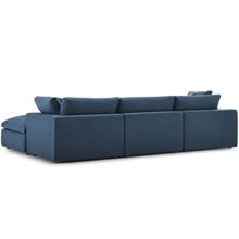 Load image into Gallery viewer, Commix 4 Piece Down Filled Overstuffed Sectional Sofa Set by Modway