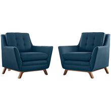 Load image into Gallery viewer, Beguile 2 Piece Upholstered Fabric Living Room Set by Modway