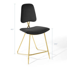 Load image into Gallery viewer, Ponder Performance Velvet Counter Stool by Modway