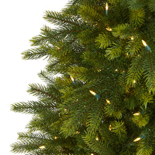 Load image into Gallery viewer, 5' Manchester Fir Artificial Christmas Tree in Decorative Planter