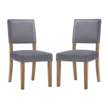 Load image into Gallery viewer, Oblige Wood Dining Chair Set of 2 by Modway
