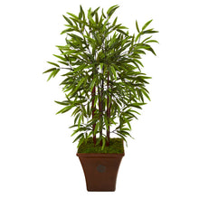 Load image into Gallery viewer, 45" Bamboo Artificial Tree in Brown Planter