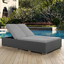Load image into Gallery viewer, Sojourn Outdoor Patio Sunbrella¨ Double Chaise by Modway