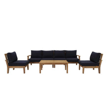Load image into Gallery viewer, Marina 7 Piece Outdoor Patio Teak Set by Modway