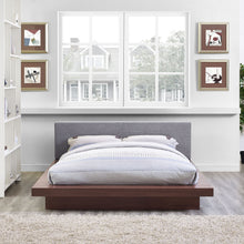 Load image into Gallery viewer, Freja Fabric Queen Platform Bed by Modway