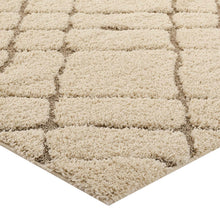 Load image into Gallery viewer, Jubilant Verona Abstract Geometric Shag 5x8 Area Rug by Modway