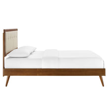 Load image into Gallery viewer, Willow Wood King Platform Bed With Splayed Legs by Modway