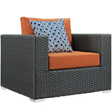 Load image into Gallery viewer, Sojourn 3 Piece Outdoor Patio Sunbrella¨ Sectional Set by Modway