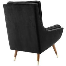 Load image into Gallery viewer, Suggest Button Tufted Performance Velvet Lounge Chair by Modway