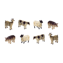Load image into Gallery viewer, Rustic Farm Animal Figurine (Set of 8)