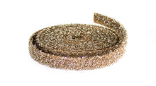 Load image into Gallery viewer, Gold Glitter Rope Ribbon (Set of 12 Rolls)
