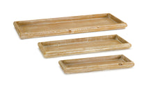 Load image into Gallery viewer, Natural Wooden Nesting Tray (Set of 6)
