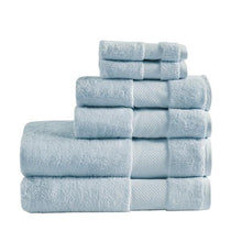 Load image into Gallery viewer, Madison Park Signature Turkish Cotton 6 Piece Bath Towel Set MPS73-455 By Olliix