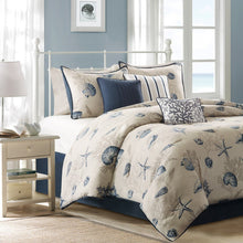 Load image into Gallery viewer, Madison Park Bayside 7 Piece Comforter Set -King MP10-505 By Olliix