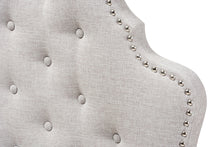 Load image into Gallery viewer, Baxton Studio Hilda Modern and Contemporary Greyish Beige Fabric Twin Size Headboard