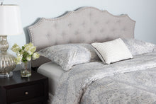 Load image into Gallery viewer, Baxton Studio Aurora Modern and Contemporary Greyish Beige Fabric King Size Headboard